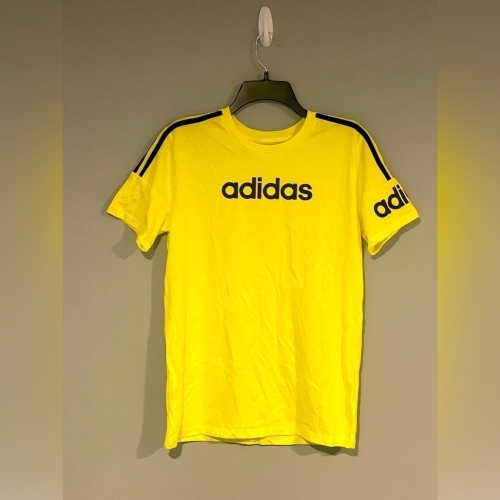 NWOT Boys size L(14/16) Adidas T-shirt, color, orange and black